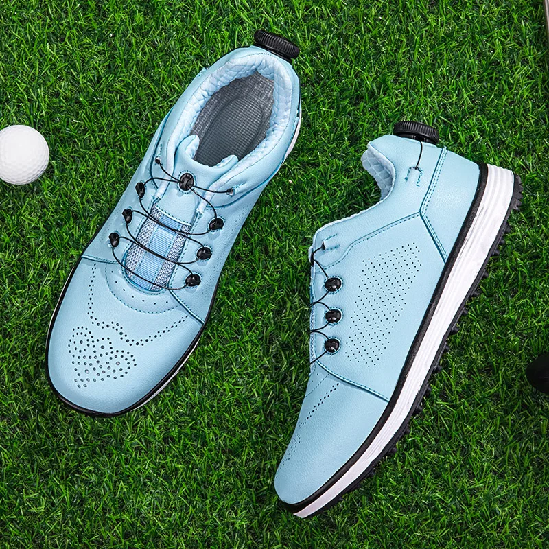 Men Golf Shoes Professional Lightweight Golfer Footwear Outdoor Golfing Sport Trainers Athletic Sneakers