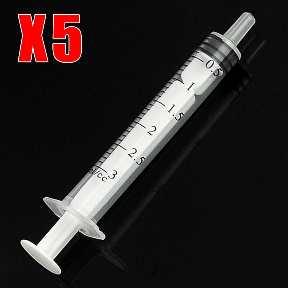 

5pcs one-off 3ml injectors ink cartridge pets nutrient sample Analyze measuring syringe for nutrient motoring applications