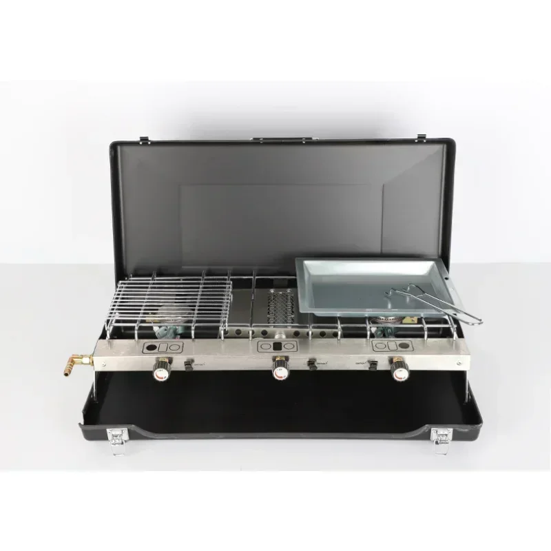 Регулируемое огненное зажигание бутановый газ бройлер складная газовая плита