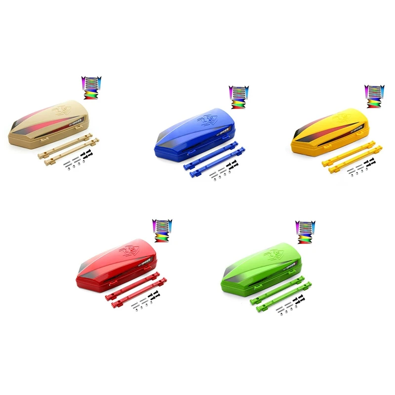 

Багажник багажника на крыше с крепежными рейками для Traxxas TRX4 TRX6 Axial SCX10 III 90046 AXI03007 1/10