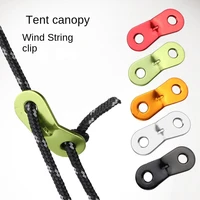 10pcs tent rope buckles aluminum alloy outdoor camping wind rope stopper wigwam awning adjustable buckle tent accessories
