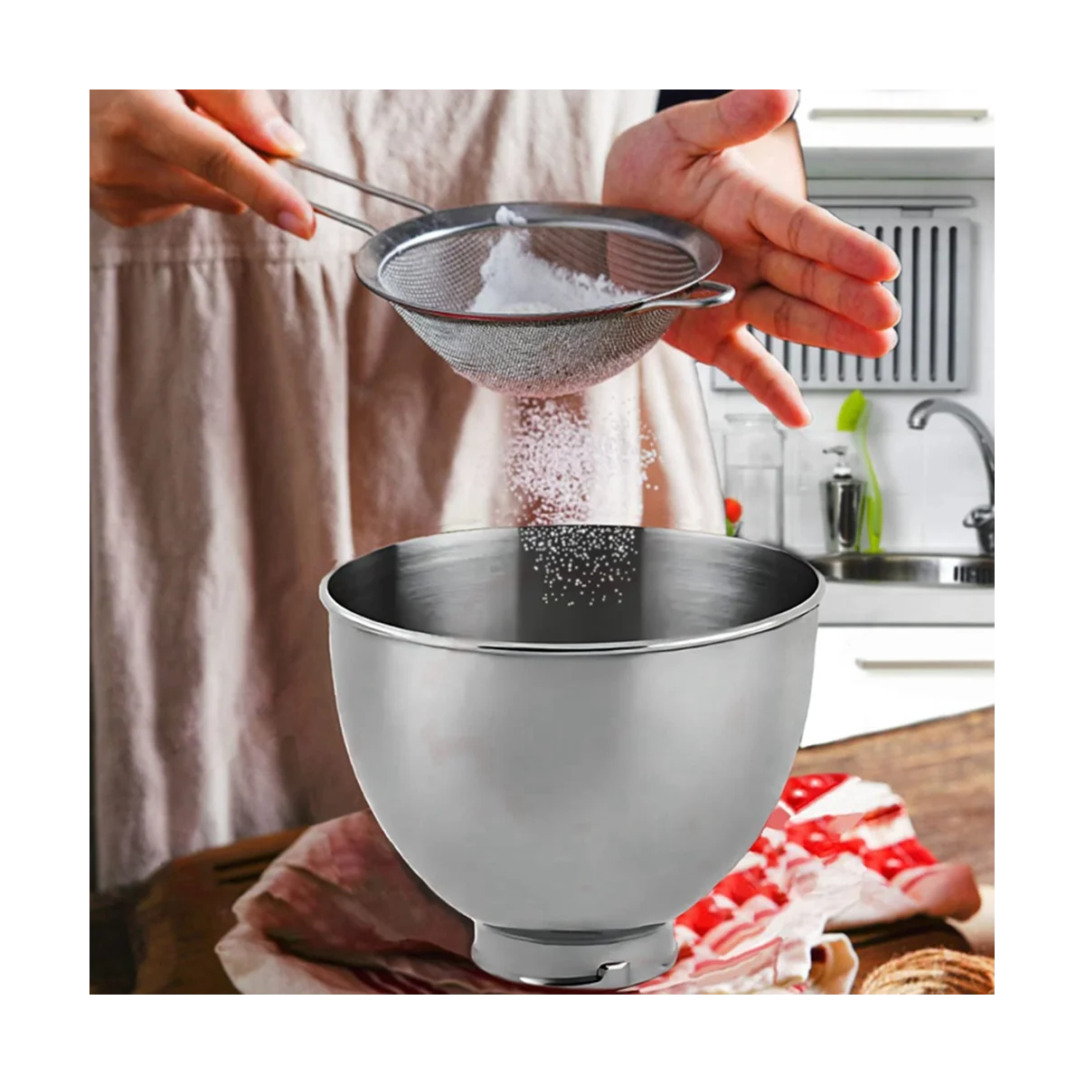 For KitchenAid Classic&Artisan Series 4.5QT/5QT Mixer 304 Bo