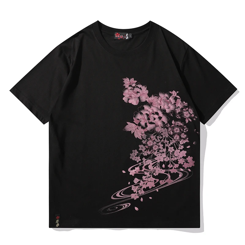 Лето 2022 Новинка японская красота укиё с коротким рукавом