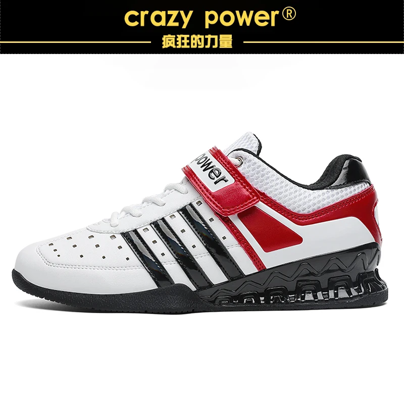 

Classic Platform Weightlifting Shoes Wearable Men and Women Professional Squat Shoes Genuine Leather Plus Size Sneakers Couples