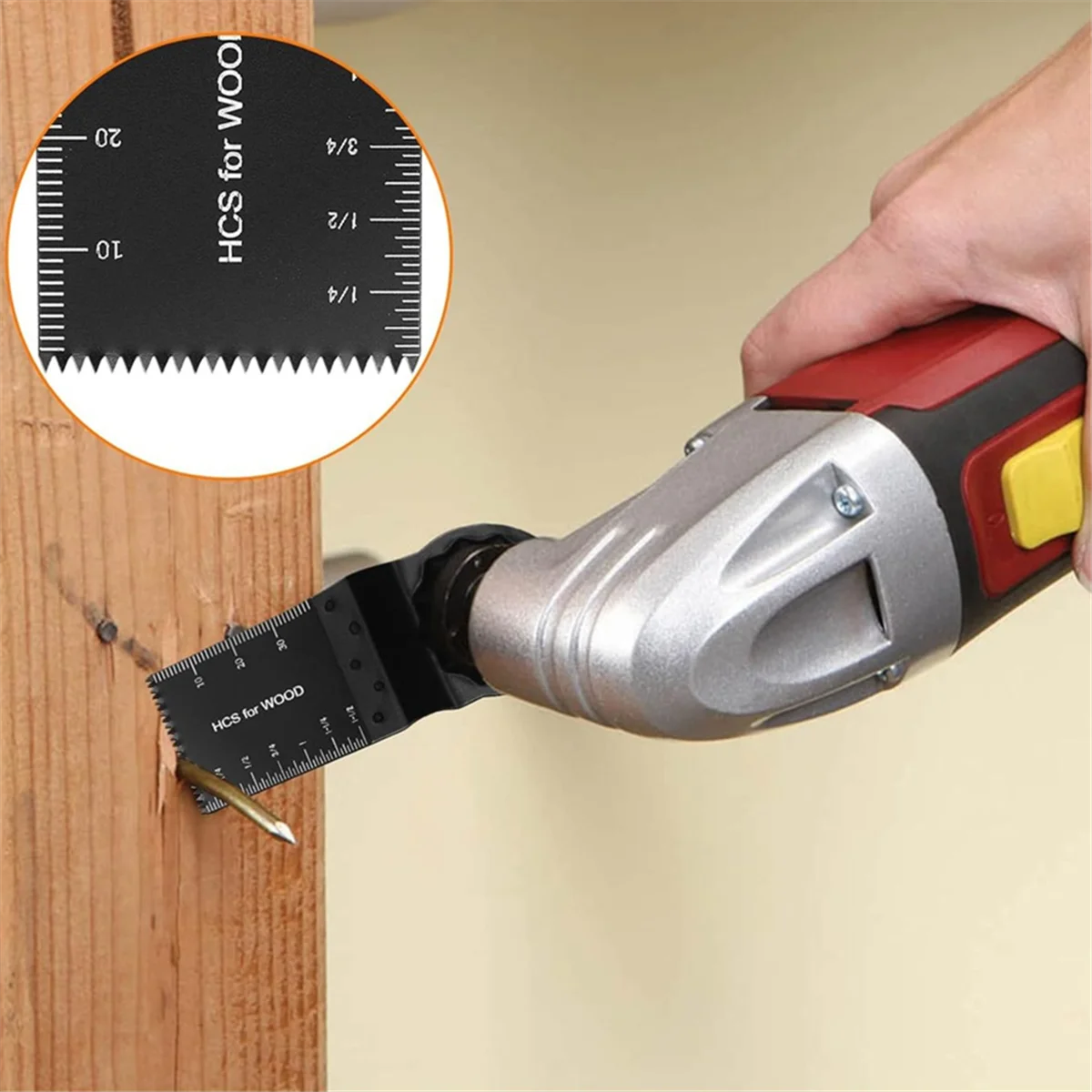 Лезвия для многофункциональных инструментов 10 шт. осциллирующих пильных полотен