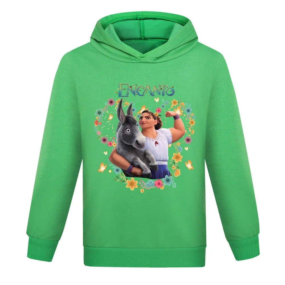 

2022 Disney Children's Spring and Autumn Long Sleeve Casual Sports Hoodie Baby Girl Boy Cartoon Teen Kids Clothing 2-16Y