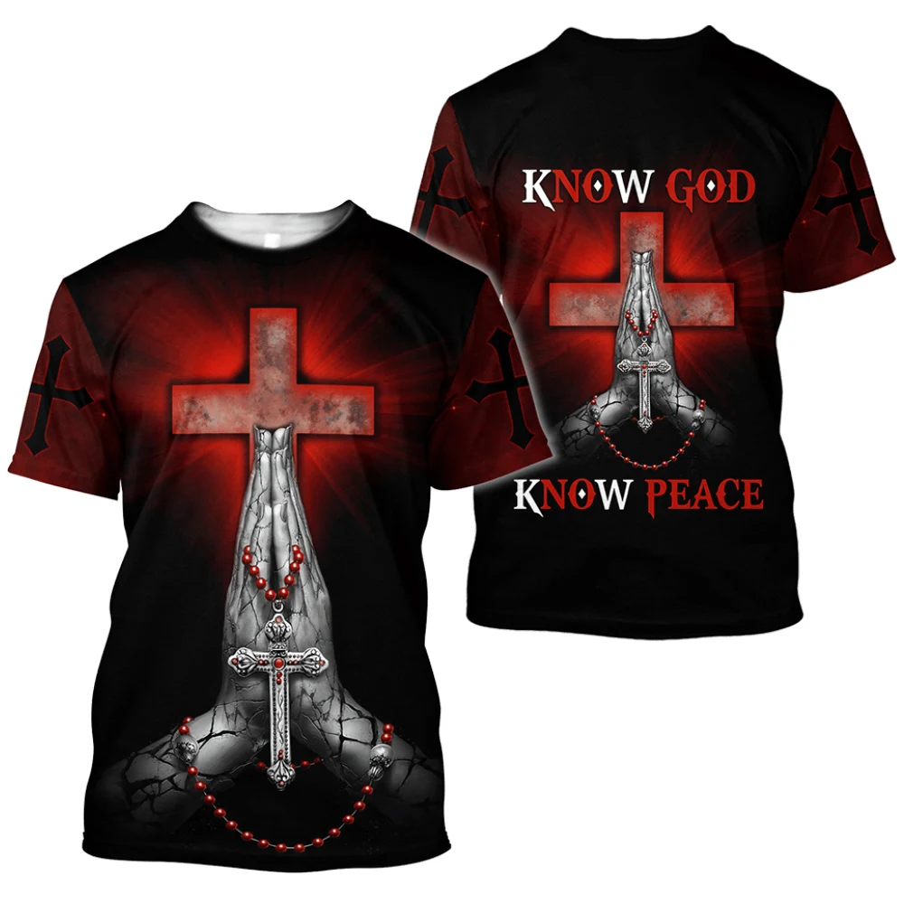 

Мужская футболка CLOOCL с изображением христианского католика и Иисуса, модный бренд 3D, летняя крутая футболка с коротким рукавом в стиле Хара...