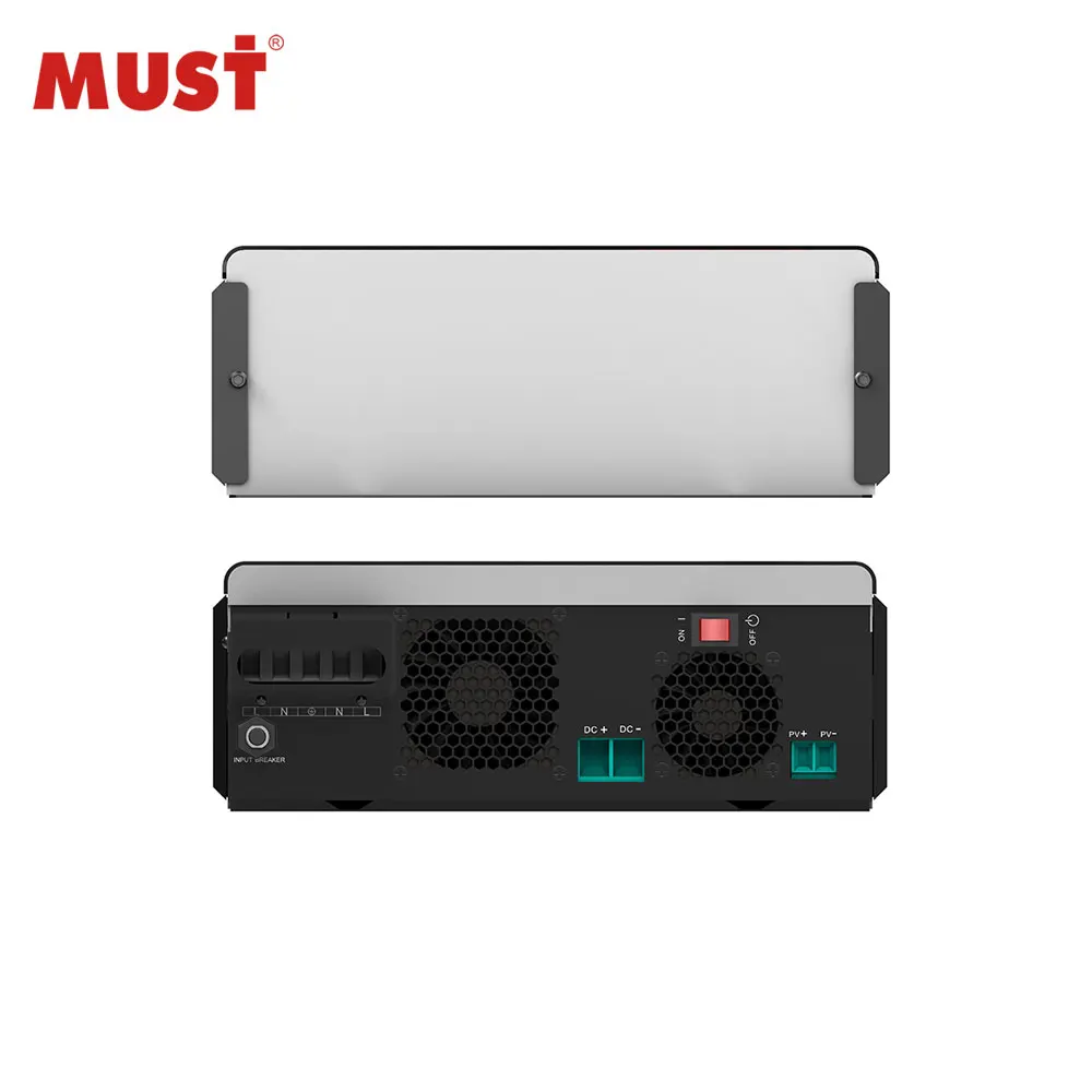 Гибридный солнечный инвертор Off Grid MUST 3kw 2023 PV18 VHM 24V 3000 Вт с встроенным контроллером MPPT 145VDC 80A PV и Wi-Fi.