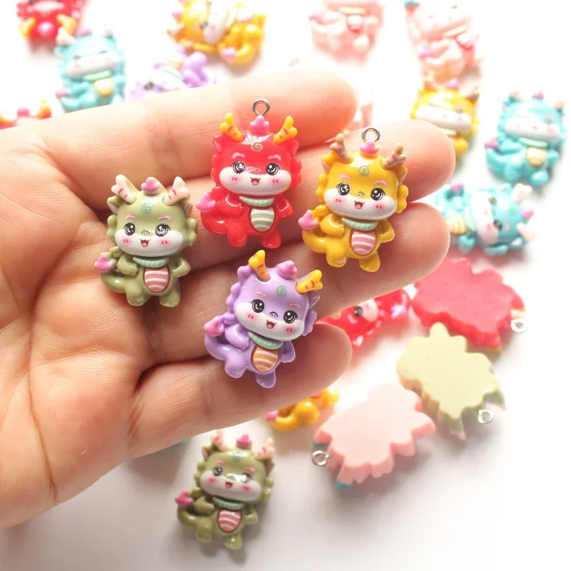 10 шт. 20 см x 28 мм китайский счастливый новый год Дракон мультфильм дракон животные