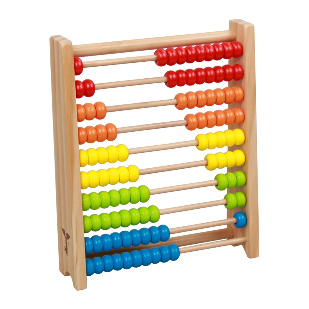 

Счетная деревянная рамка Abacus, математические цифры, Rekenrek Soroban, студенческие, детские, деревянные