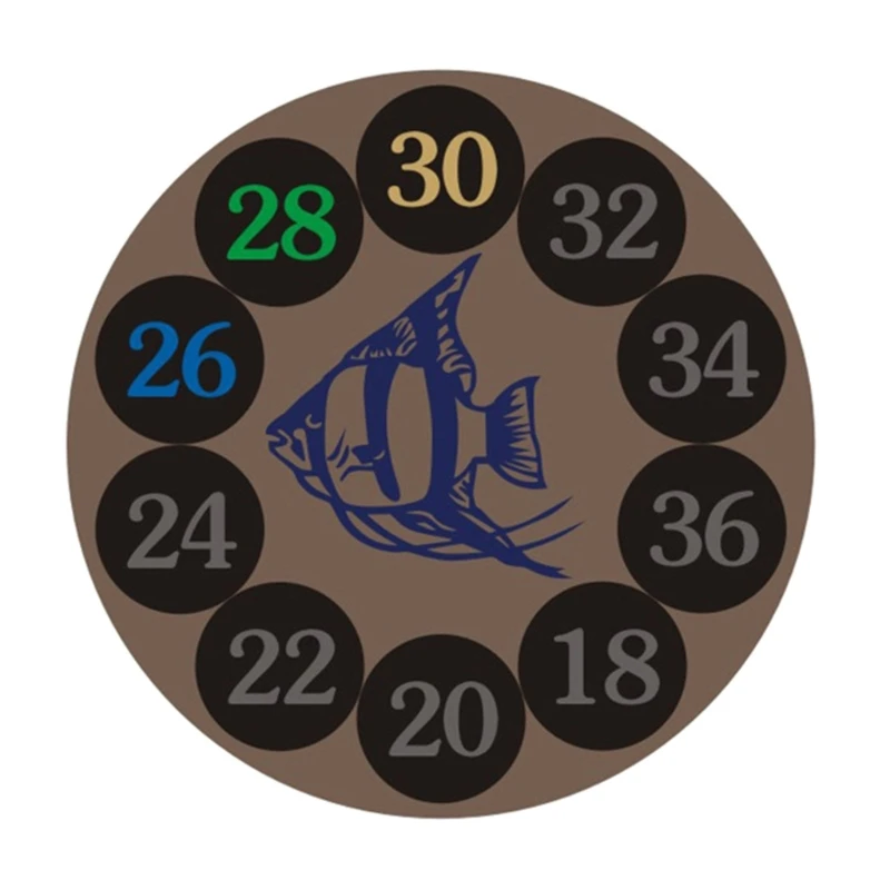 

10 шт., водонепроницаемый термометр