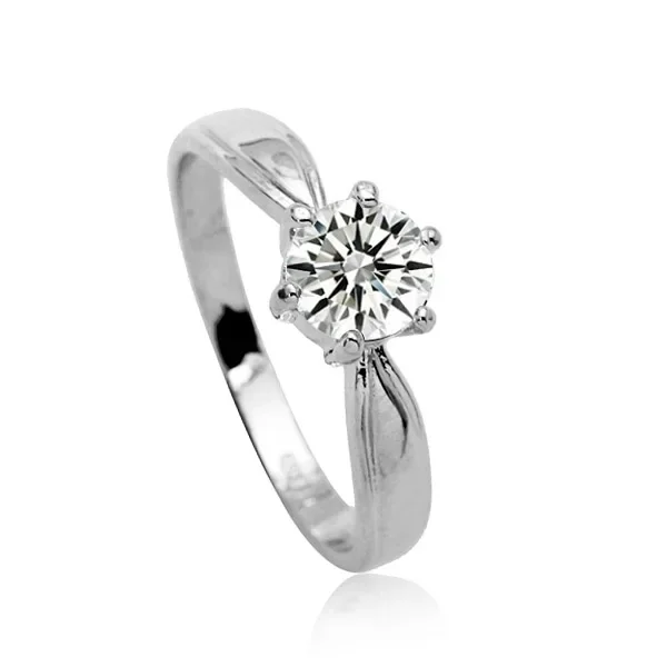 Обручальное Кольцо Italina riгант с австрийским кристаллом Stellux кубический цирконий #