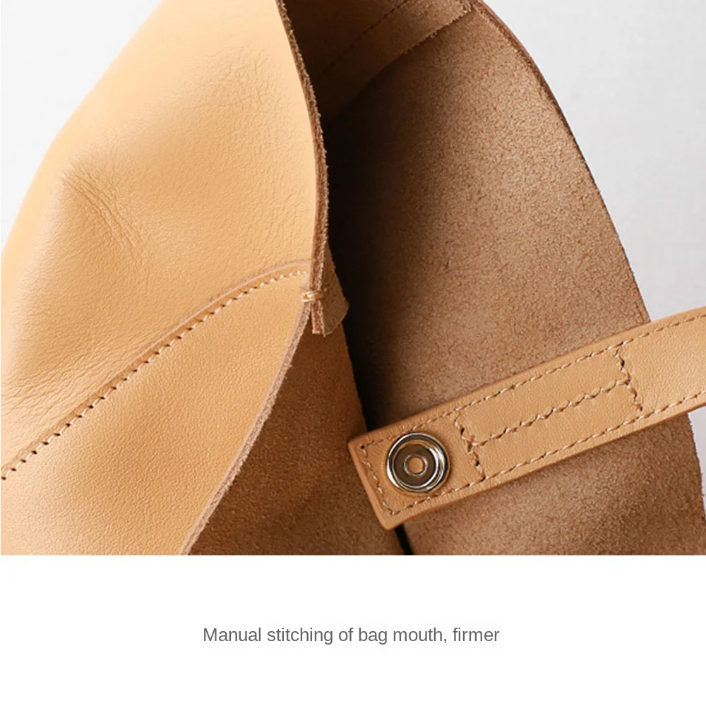 Real Leather Tote Bags for Women Fashion Design Handbags Large Capacity Shoulder Shopping Bag Soft Smooth First Layer Cowhide