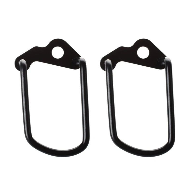 

2X Cycling Bicycle Steel Iron Rear Derailleur Chain Guard Protector Black