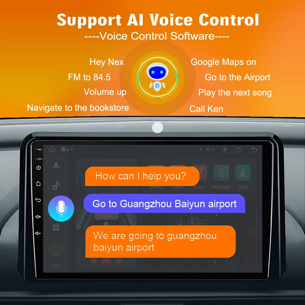 Автомобильное радио для Mitsubishi Lancer 9 CS 2000-2010 Android 2 Din 4G WiFi Carplay мультимедийный плеер