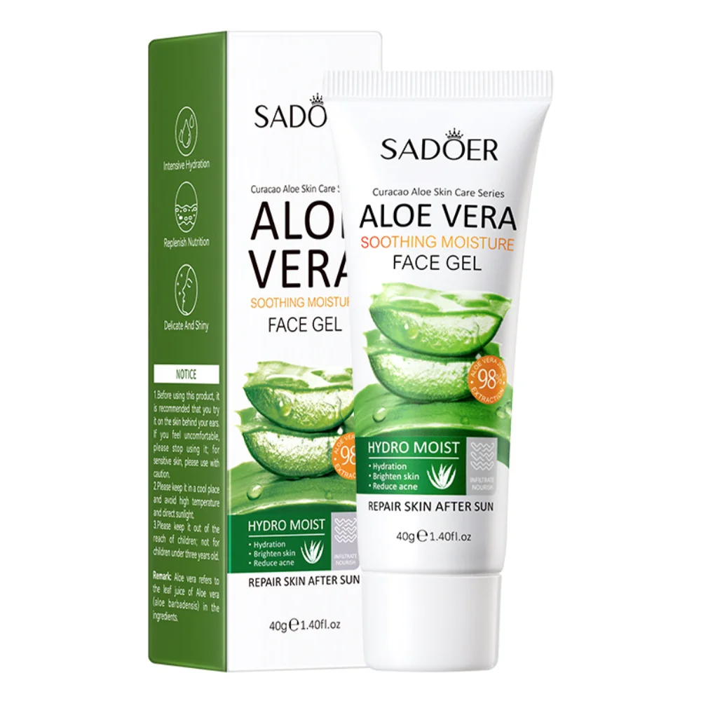 Gel Aloe Vera Crema Faciales Pimple Removal Quita Manchas De La Cara Blanqueadora Clareador Creme Corporal Anti Rugas Coreanas