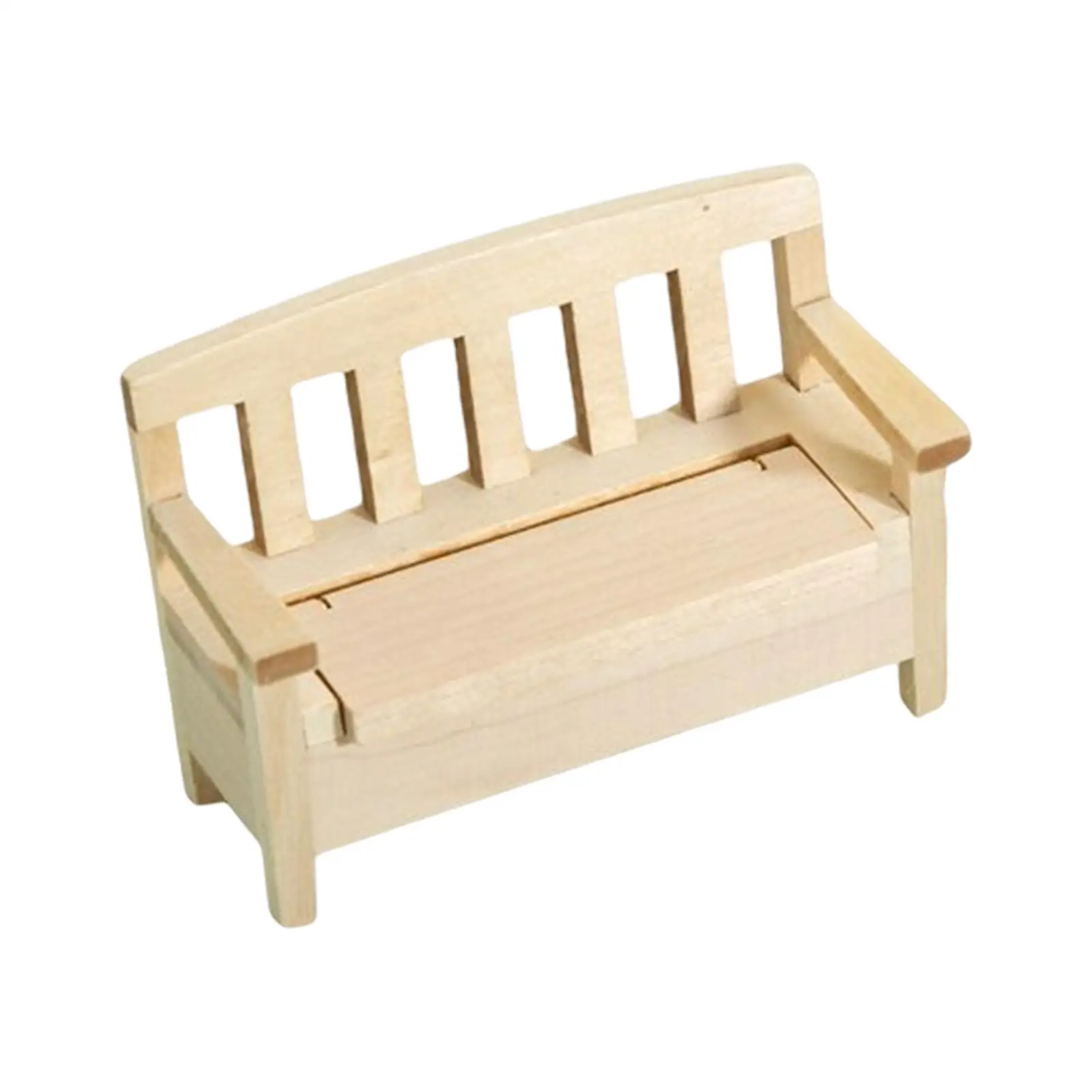 Simulation Decor Toy Living Room Decor Toy Dollhouse Decoration Accessories Furniture Wood