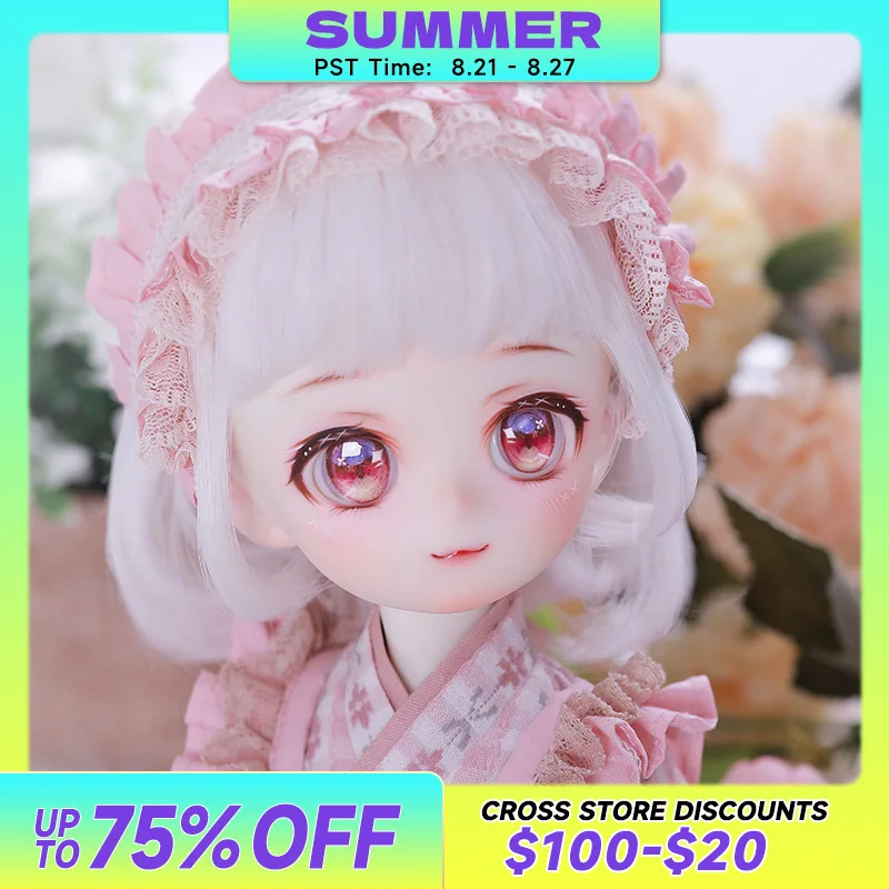 JOYBJD  Yume 1/4 39cm BJD ResinToys ACGN FullSet DD MDD Msd Ball Jointed Doll Anime Figure Toys for Girls Doll