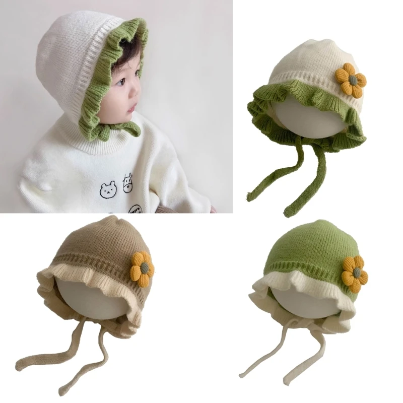 

Stylish Princess Hat for Babies Lightweight & Comfortable Baby Princess Hat Elegant Earflap Beanie for Boys & Girls