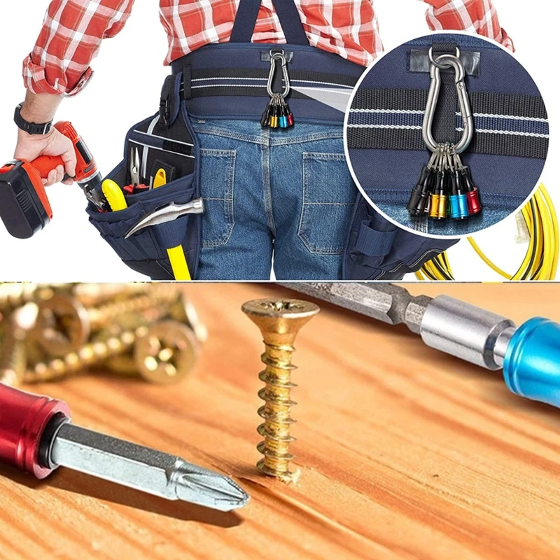 5 шт. 1/4 дюйма держатель отверток с шестигранным хвостовиком удлинитель винт