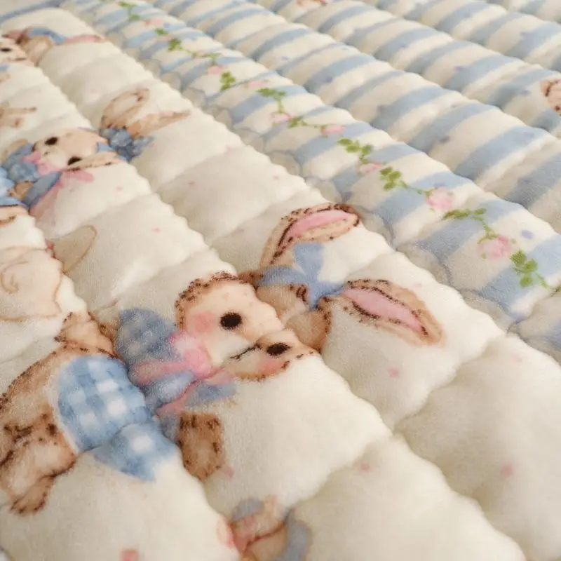 1 шт. мягкие наматрасники для домашнего общежития зимние теплые молочные