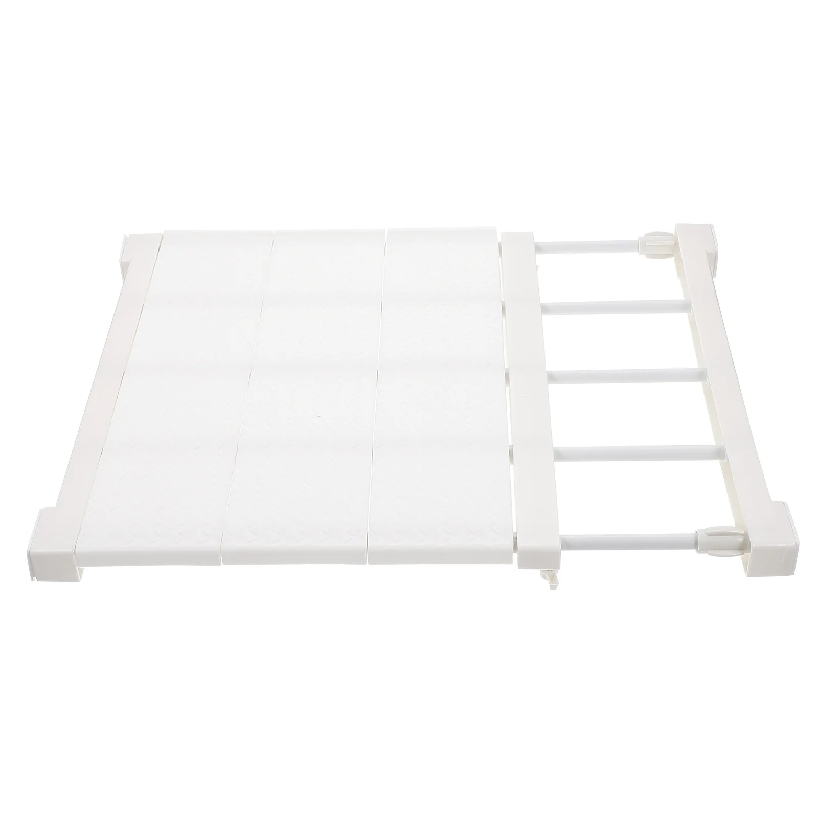 

Shelf Closet Rack Expandable Wardrobe Tension Adjustable Storage Separator Dividers Retractable Rodshelves Cabinet Divider
