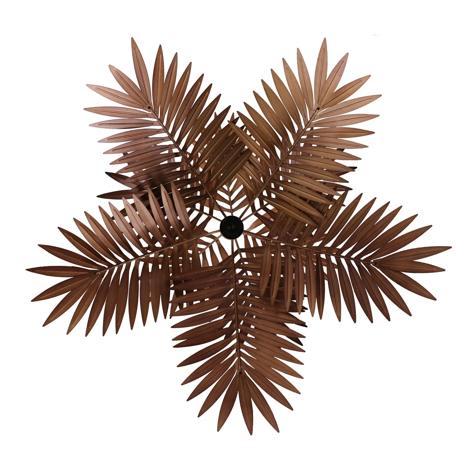 Люстра из листьев кокосовой пальмы E27 Лофт креативный подвесной светильник для