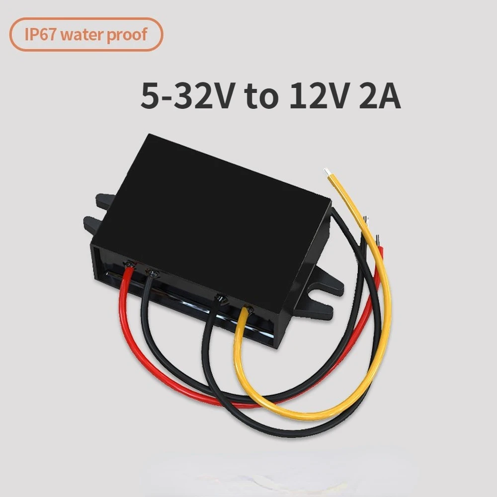

12v Voltage Stable Regulator 5-32V to 12V 2A DC-DC Converter