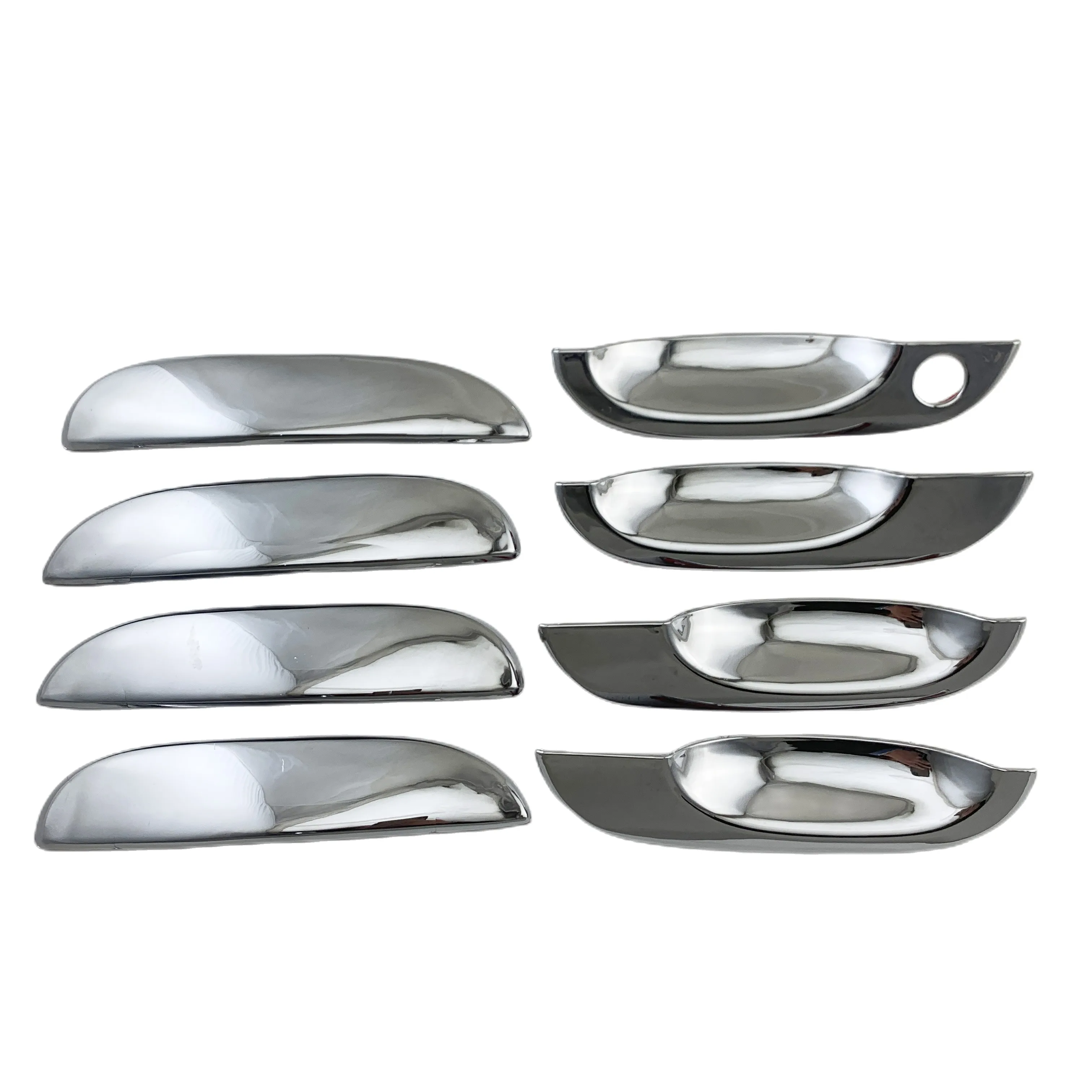 1996-2004 For BMW E38 728 730 E39 520 530 Door Handle Covers ABS Chrome Accessories Stickers Car Styling（Left-hand Drive）