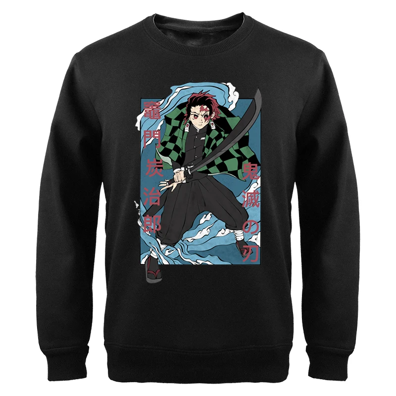 

Demon Slayer Swordsmith Anime Hoodie Sweatshirts 2023 Mens Tanjirou Mangas Kimetsu Pullover Crewneck Casual Fashion Sportswear