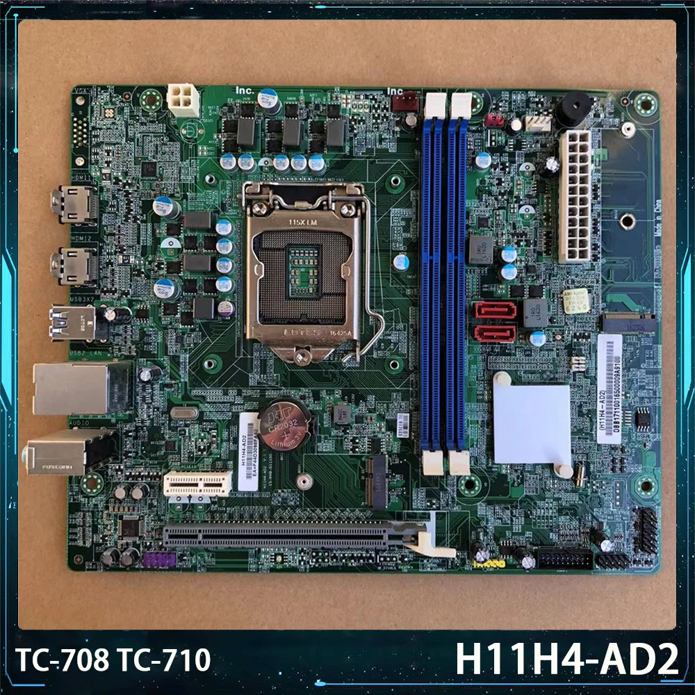 H11H4-AD2 For Acer TC-708 TC-710 Motherboard H110 DDR3L LG1151 Support M.2 Fast Ship High Quality