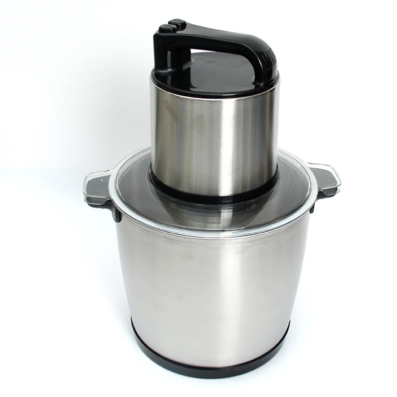 

Электрическая мясорубка из нержавеющей стали для овощей и фруктов, 6 л, 1500 Вт