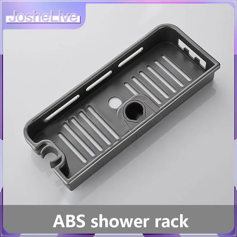 

Keep Dry Clean Storage Racks Durable Rustproof Buckle Design Shampoo Tray Bad Dusche Storage Rack For Bathroom Organizer Shelf