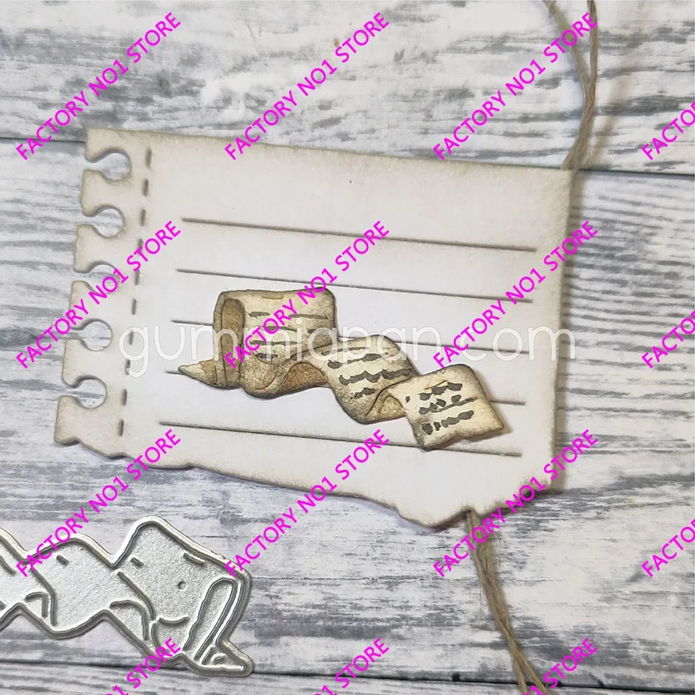 Счастливого Рождества Wishlist Тедди мишка 2024 новые металлические режущие штампы