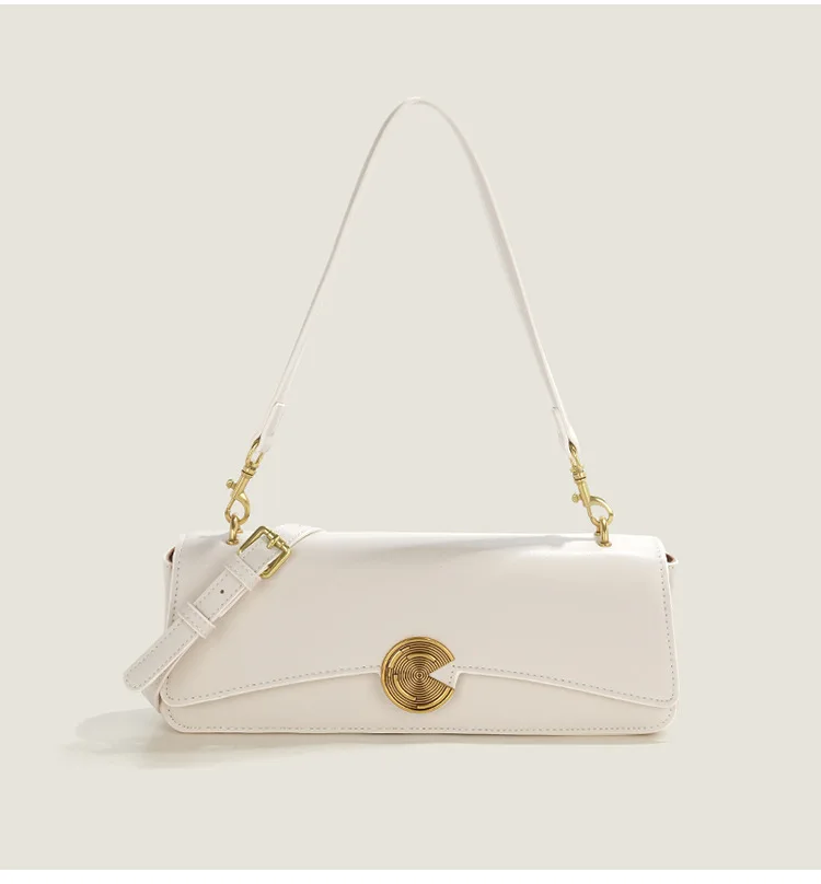 

2023 New Women's Luxury Shoulder Bags Fashion Solid Color French Stick Bag Women's Simple Handbag Girls Classic Crossbody Bags