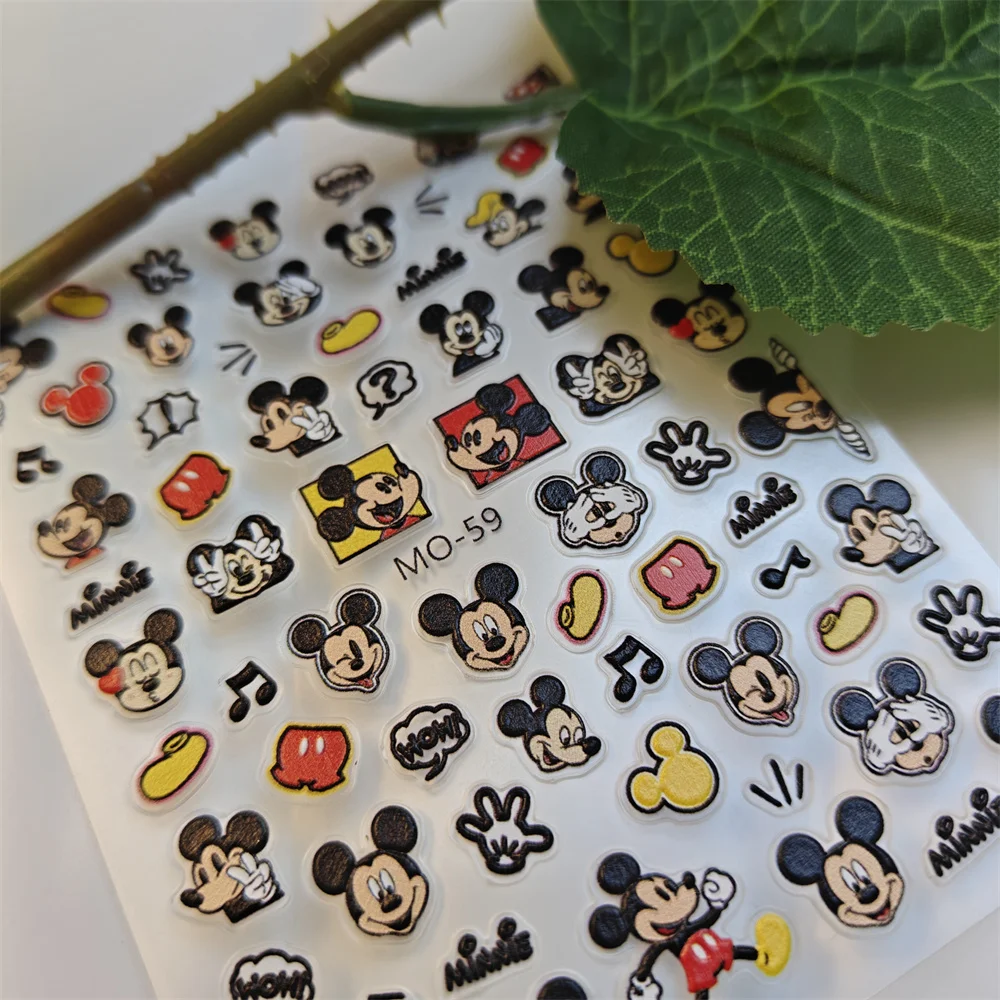 1 лист рельефные наклейки для дизайна ногтей