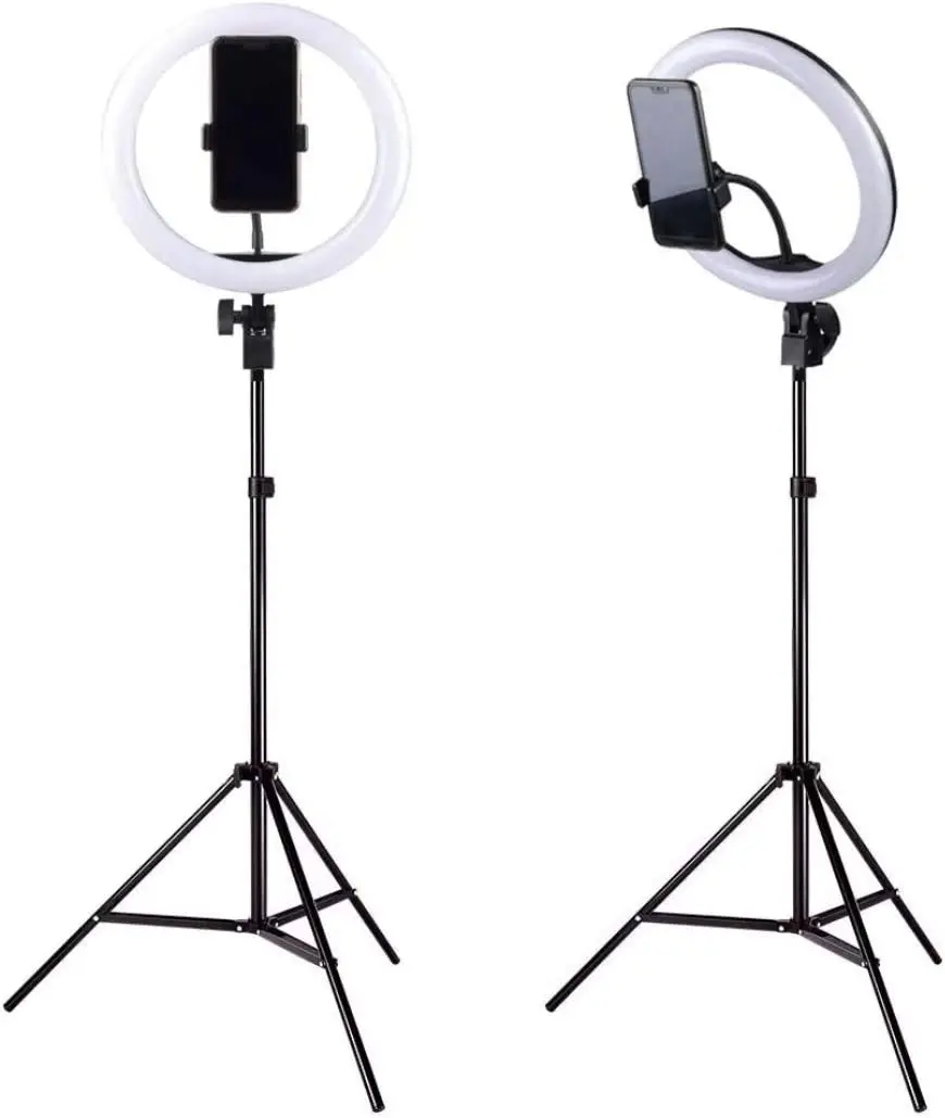 

NEW Attractive 26 cm LED Anel de Luz with Tripod - Perfect for Home Decoration!