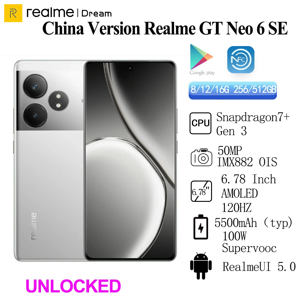 realme GT Neo6 SE 12/256