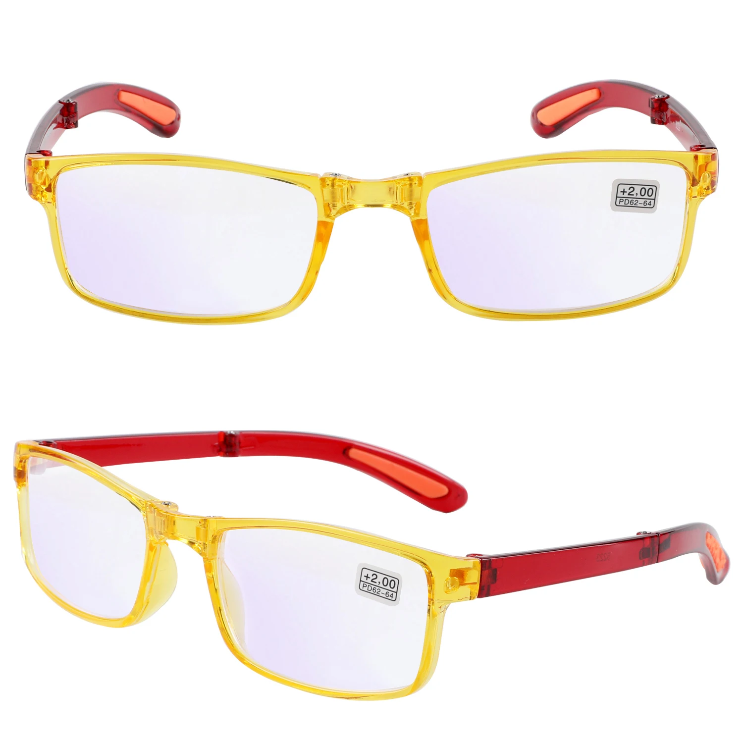 Ультратонкие складные очки для дальнозоркости с защитой от синего света