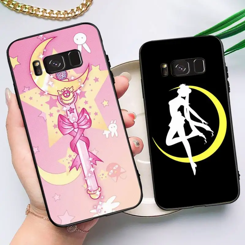 

Anime S-Sailor Mooon Phone Case for Samsung Note 5 7 8 9 10 20 pro plus lite ultra A21 12 72