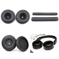 1 pair replacement leather earpad headband cushions comfortable ear pad for akg y50 y55 y50bt headsets