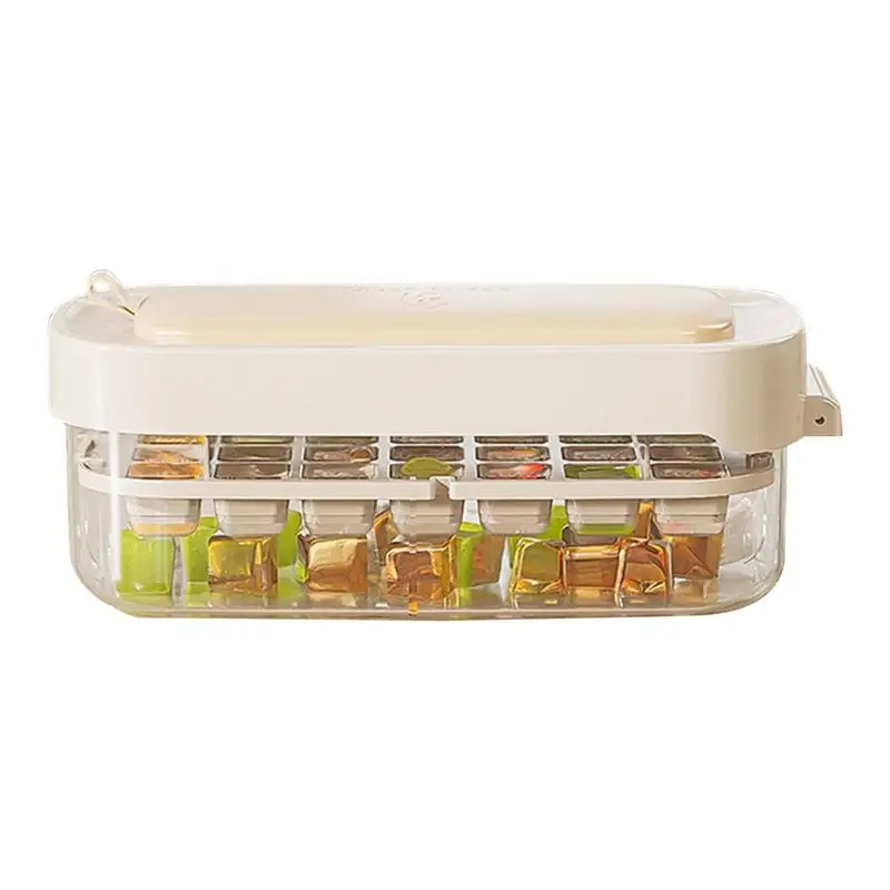 

Usable Summer Whiskey Cocktail Ice Tray Food Grade Silicone Ice Cube Mold Box Creative Ice Storage Container Bar Kitchen Gadget