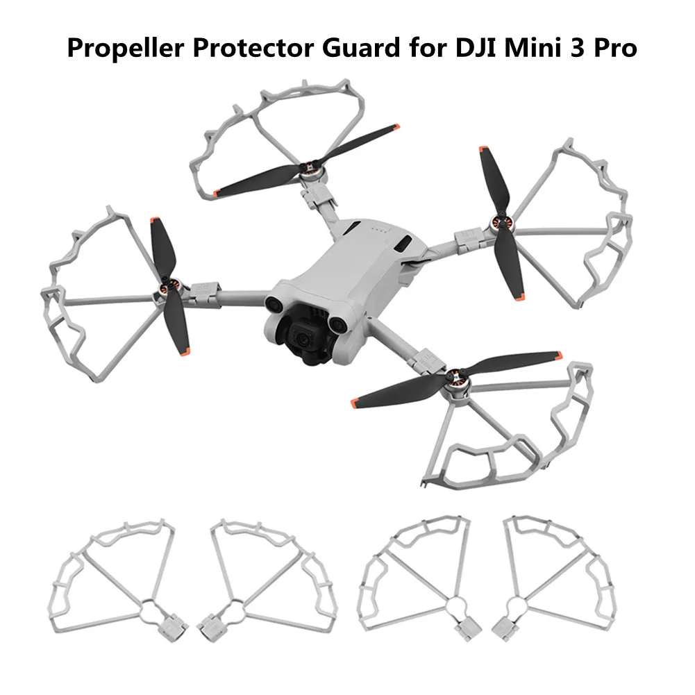 

Propeller Protector Guard for DJI Mini 3 Pro Drone Blade Props Wing Fan Cover Quick Release Bumper Cover Protective Spare Kit