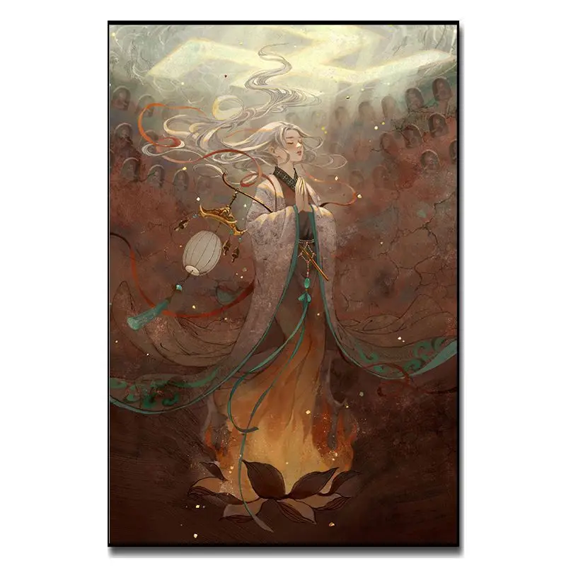 

20194Ann-Tulip diy digital oil painting oil painting acrylic flower painting explosion hand-filled landscape painting