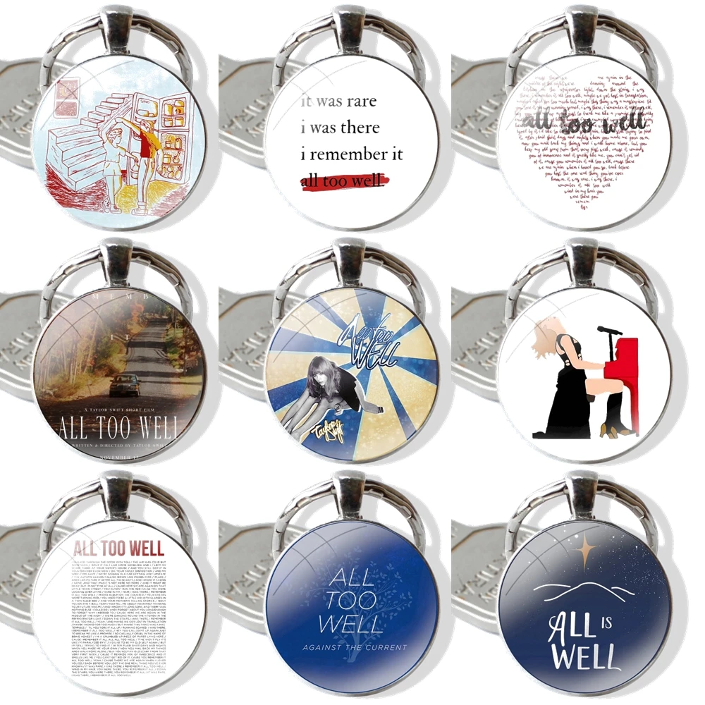 Брелок для ключей с подвеской-кольцом