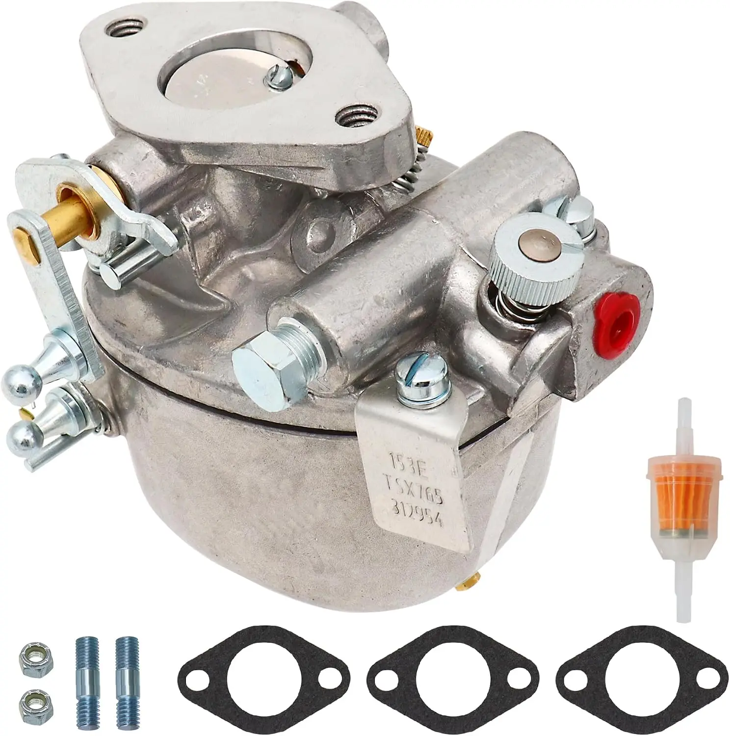 Фото Новый карбюратор для тракторов Ford Carb 601 701 501 2000 2030 2031 Marvel Schebler Carb TSX 765 4 цилиндра 2110 2120 2130 1962-1964 621 №4