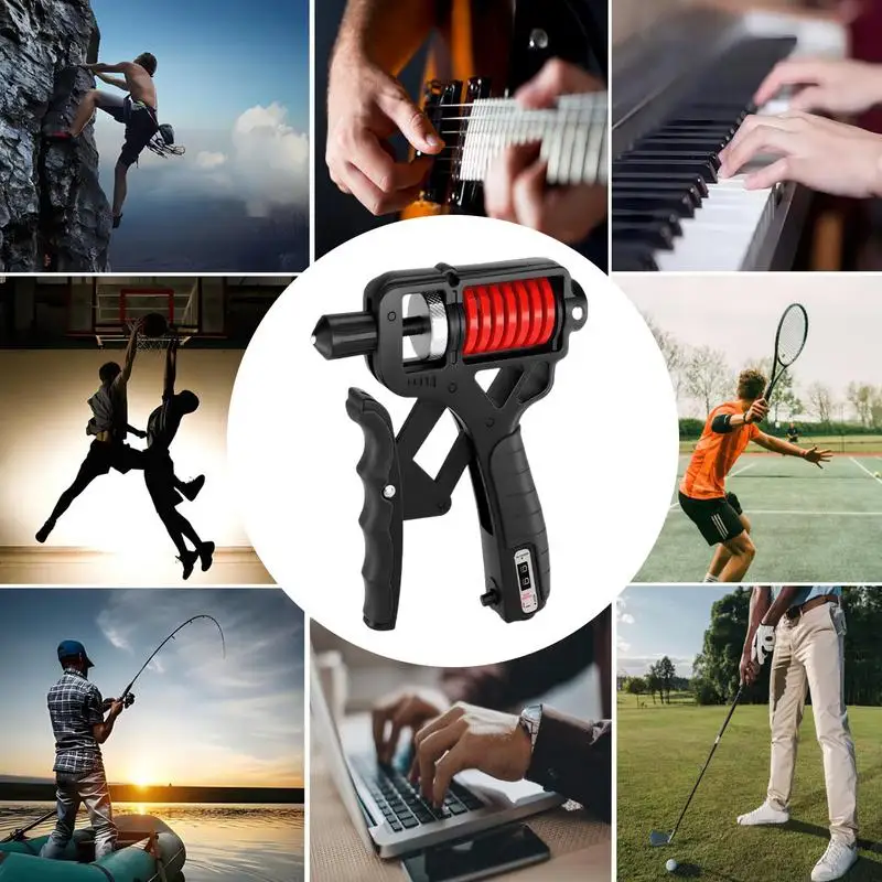 Регулируемый тренажер для силы захвата 5-165 кг счетный усилитель ручного