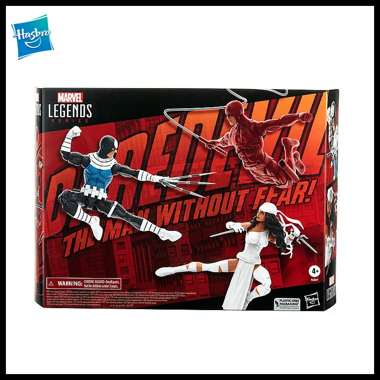 

Presale Originele Hasbro Marvel Legends 6 Inches Daredevil Lester Elektra 1/12 Anime Character Model Action Figure Kid Toys Gift