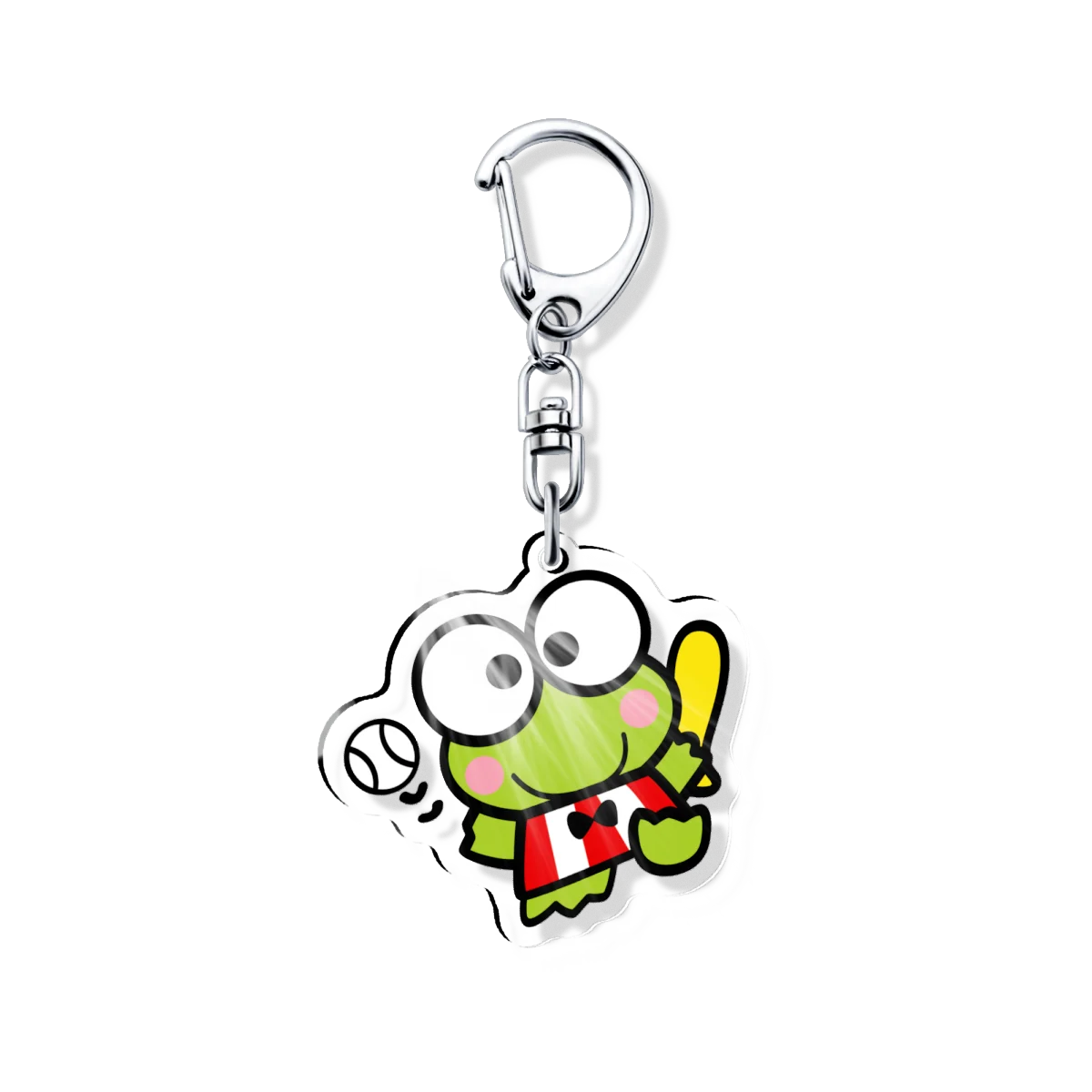 Акриловый брелок Kerokero Keroppi: сувенир для фанатов, украшение для сумки, подарок для друзей, культурный сувенир (art.: 3920d8a045244) - 3920d8a045244