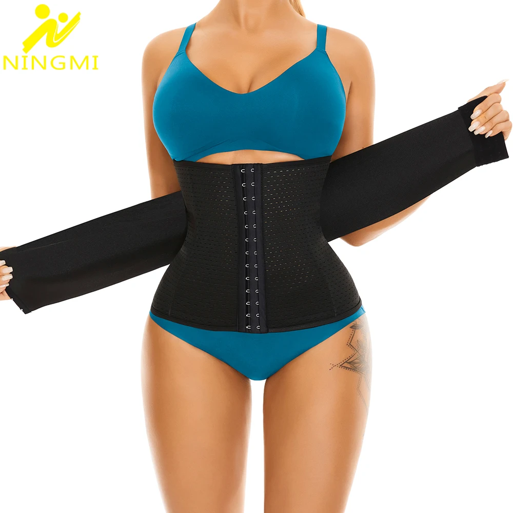 

NINGMI Waist Support Belt for Women Shapewear Slimming Belt Tummy Control Waist Trainer Belt Waist Cincher Everyday Wear